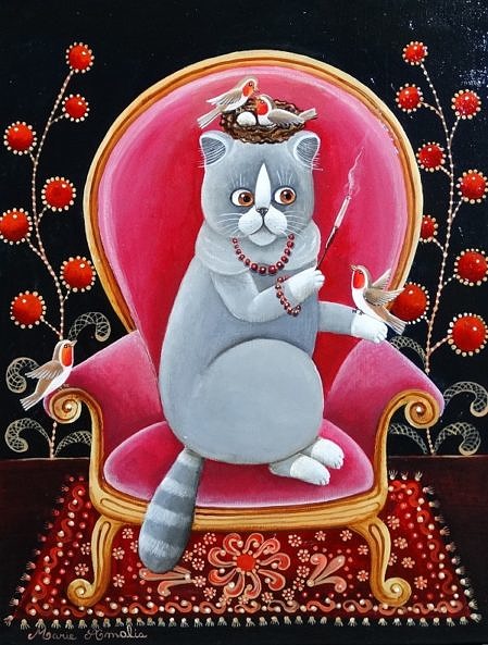 le fauteuil rose