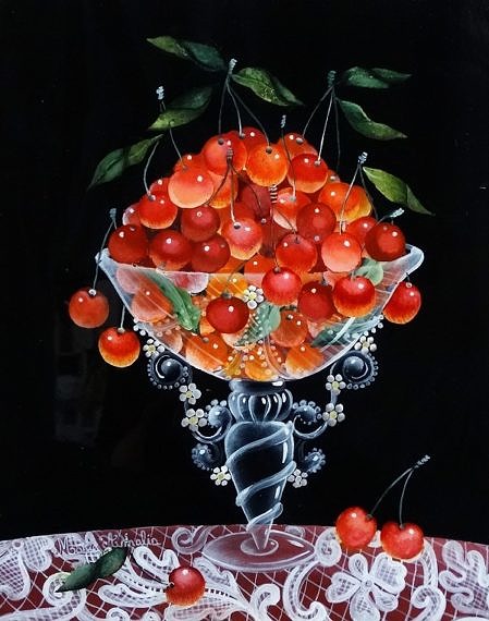 la coupe de cerises
