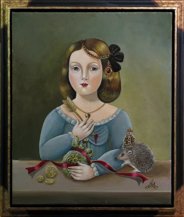 Alice au hérisson  SOLD