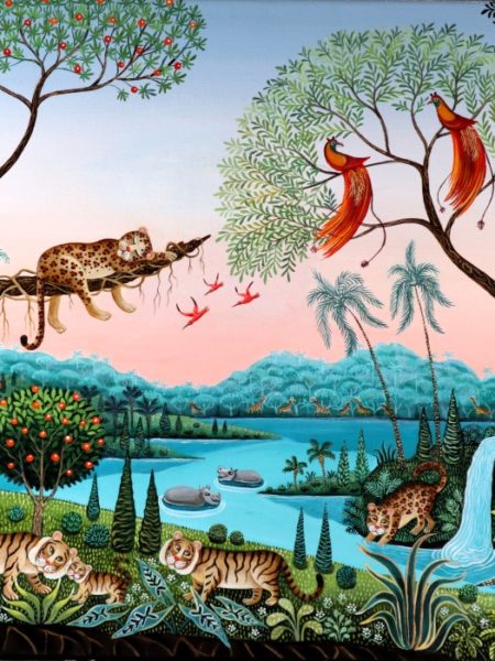 En famille dans la jungle