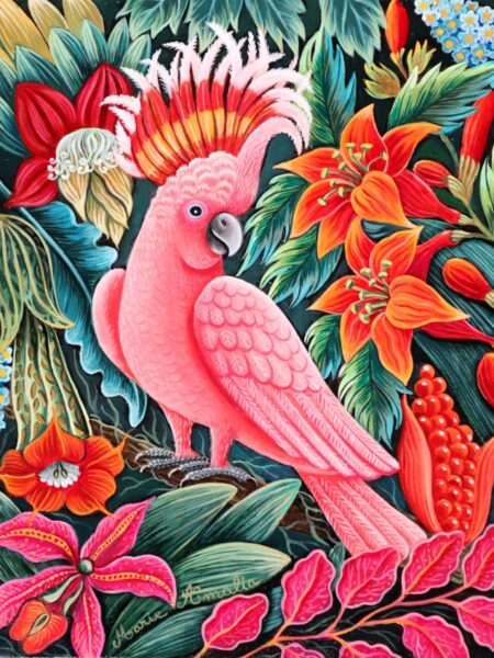 Le cacatoès flamboyant