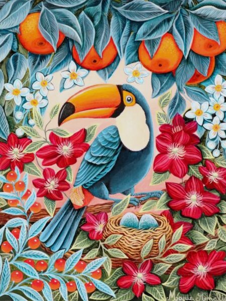Le toucan aux clémentines
