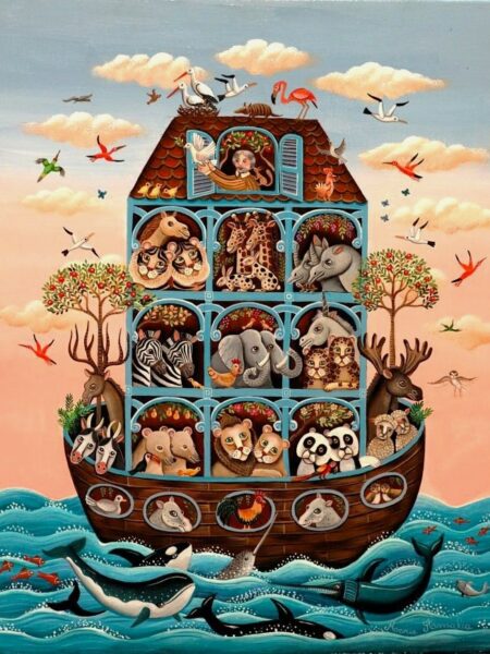 Voyage de l&rsquo;arche de Noé